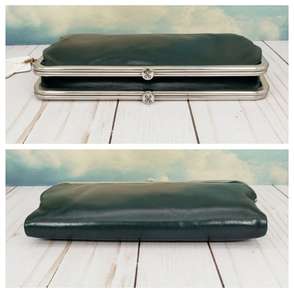 HOBO Lauren Clutch Wallet Evergreen - Picture 3 of 8